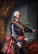 Anton Raphael Mengs Portrait of Charles III of Spain Sweden oil painting artist